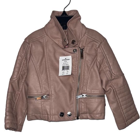 Urban Republic Pink Biker Jacket - Picture 1 of 9